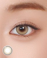 Lenstown 梨芝瞳 Odd I's M Pure Light Brown 月拋(1片)